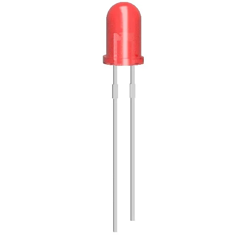 Anatomie d'une LED : anode et cathode